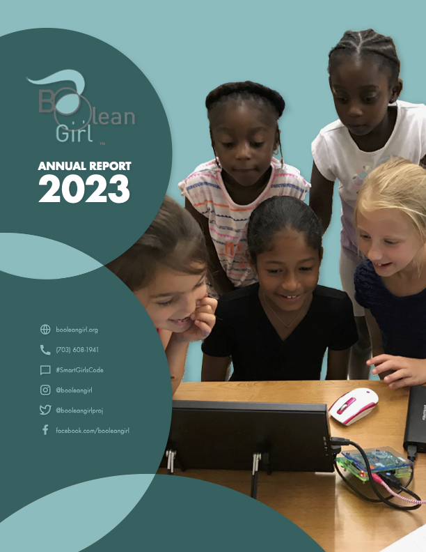Boolean Girl Annual Report 2022 cover