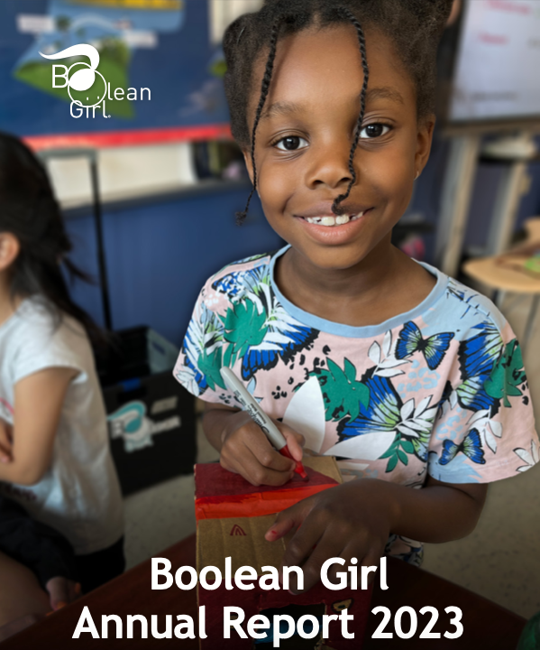 2023 Boolean Girl Annual Report Cover