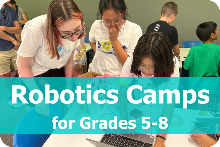 robotics camp grades 5-8
